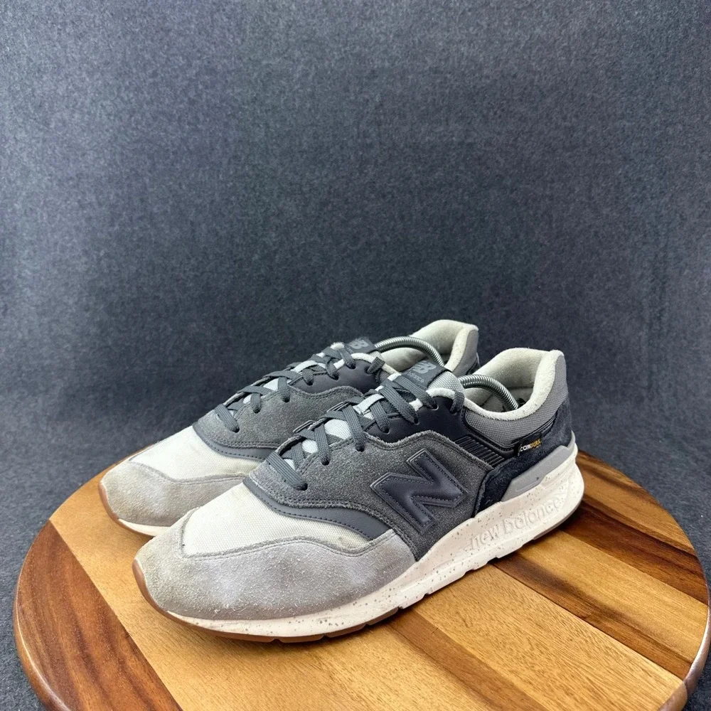 New Balance 997H Shoes Mens Size 12 Cordura Grey Suede Low Top Sneakers CM997HTO